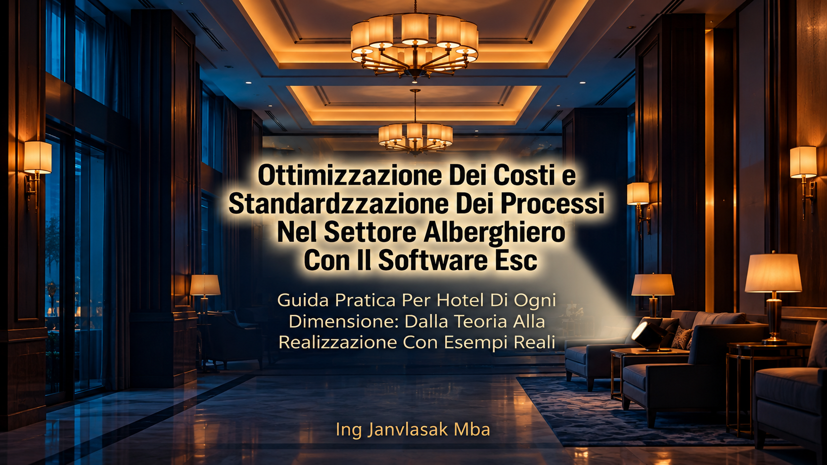 Ottimizzazione dei costi e standardizzazione dei processi: una guida pratica per il settore alberghiero